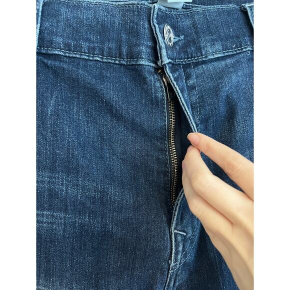 True Religion Rocco Relaxed Fit Straight Leg Dark Wash Denim Jeans Men's 46 - Picture 2 of 9